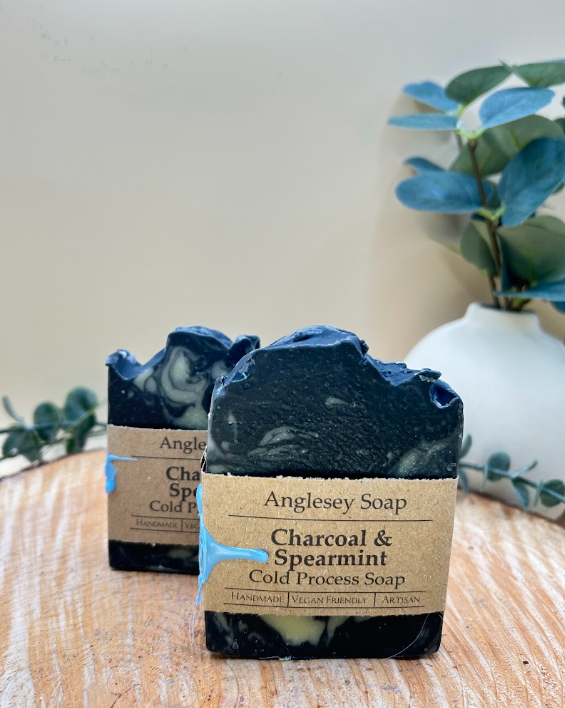 Charcoal and Spearmint Soap