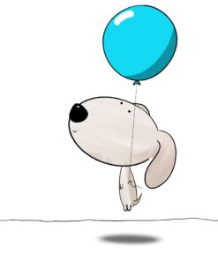 Alternative view of Dog Balloon